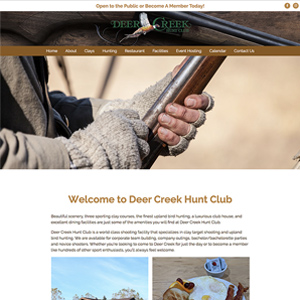 Deer Creek Hunt Club Website