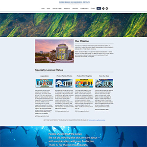 Harbor Branch Oceanic Institute Foundation Website