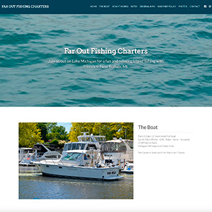 Far Out Fishing Charters Website