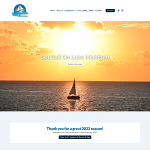 New Buffalo Sailing Excursions Website