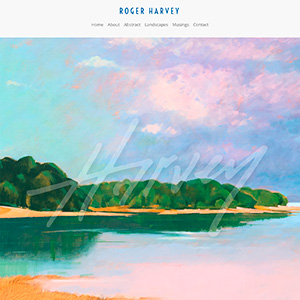Artist Roger Harvey Website
