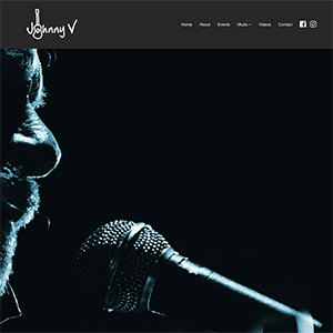 Johnny V Music Website